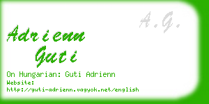 adrienn guti business card